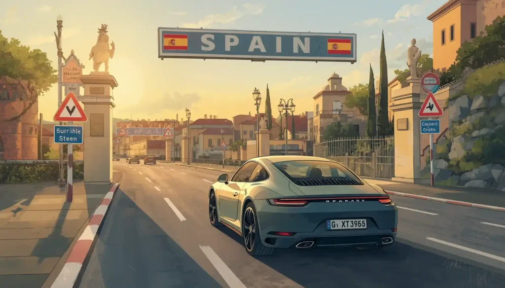 Extranjero llegando a España con su coche necesita matricularlo