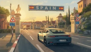 Extranjero llegando a España con su coche necesita matricularlo